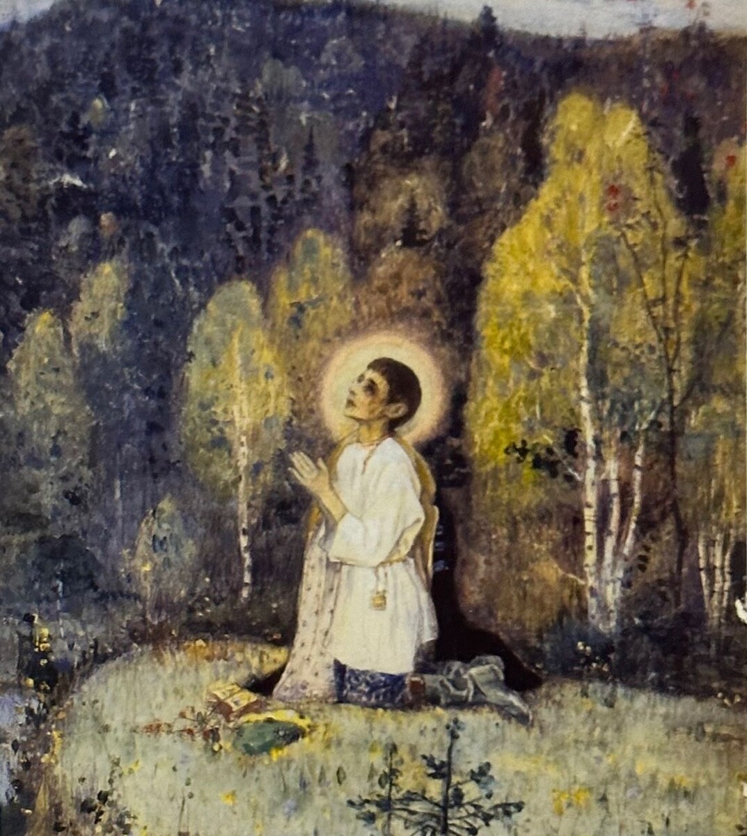 «Отрок Варфоломей». 1889. Этюд
