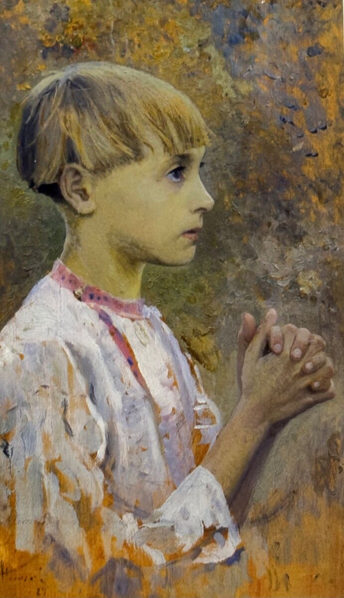 «Отрок Варфоломей». 1889. Этюд