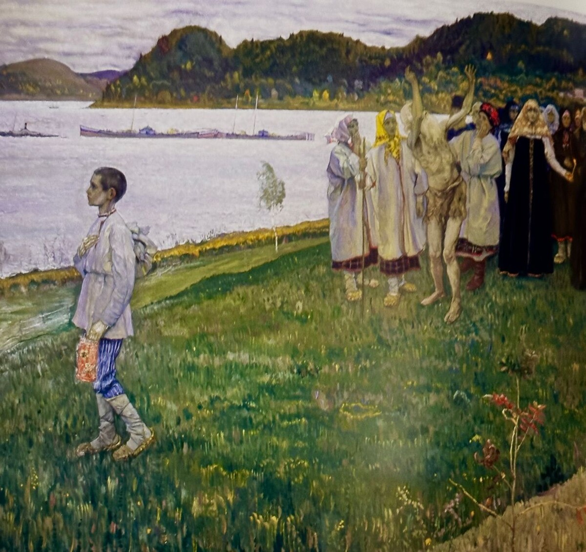 «На Руси. (Душа народа)». 1916. Фрагмент
