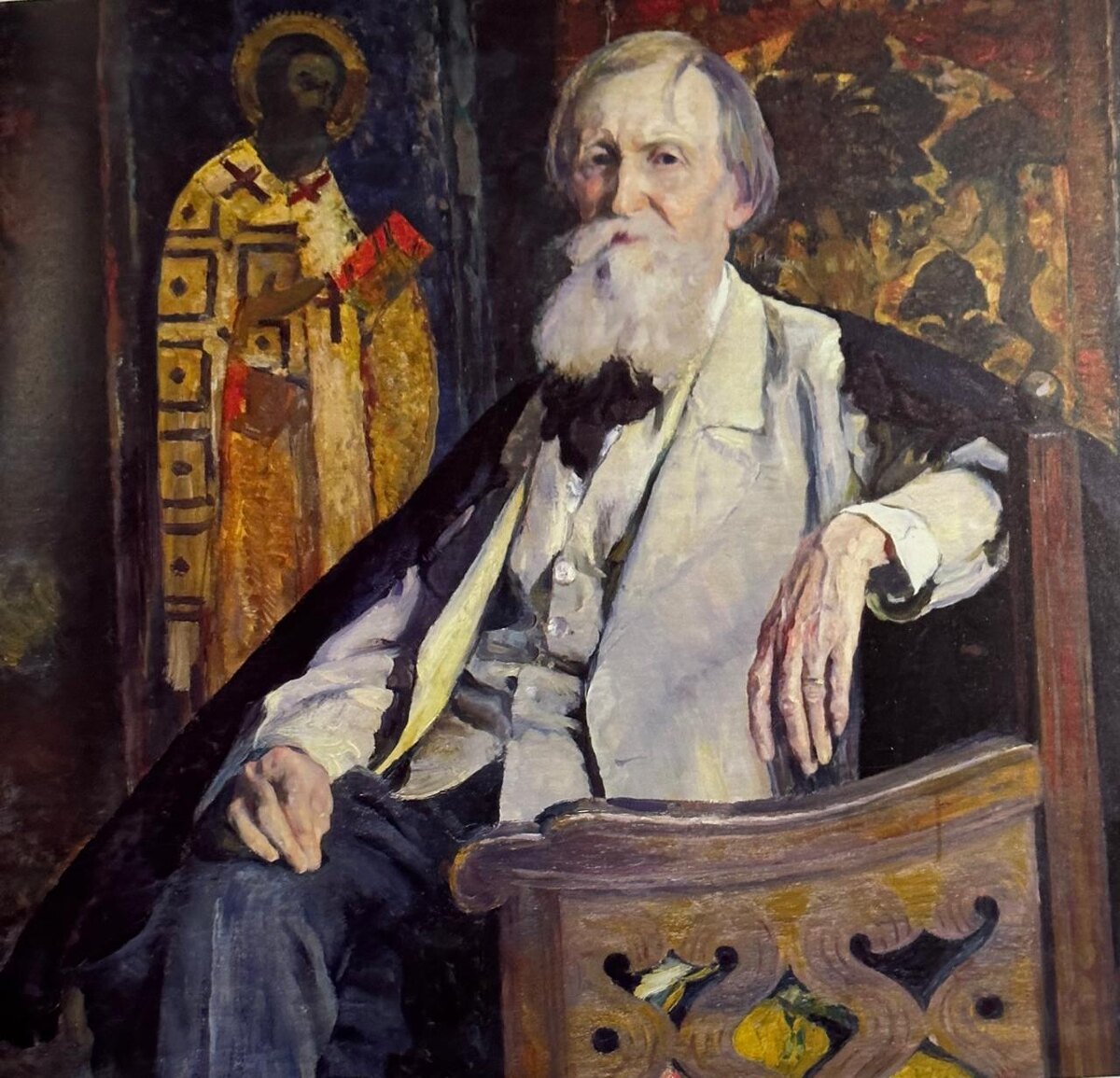 «Портрет Виктора Михайловича Васнецова». 1925