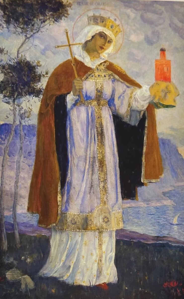 «Равноапостольная княгиня Ольга». 1927