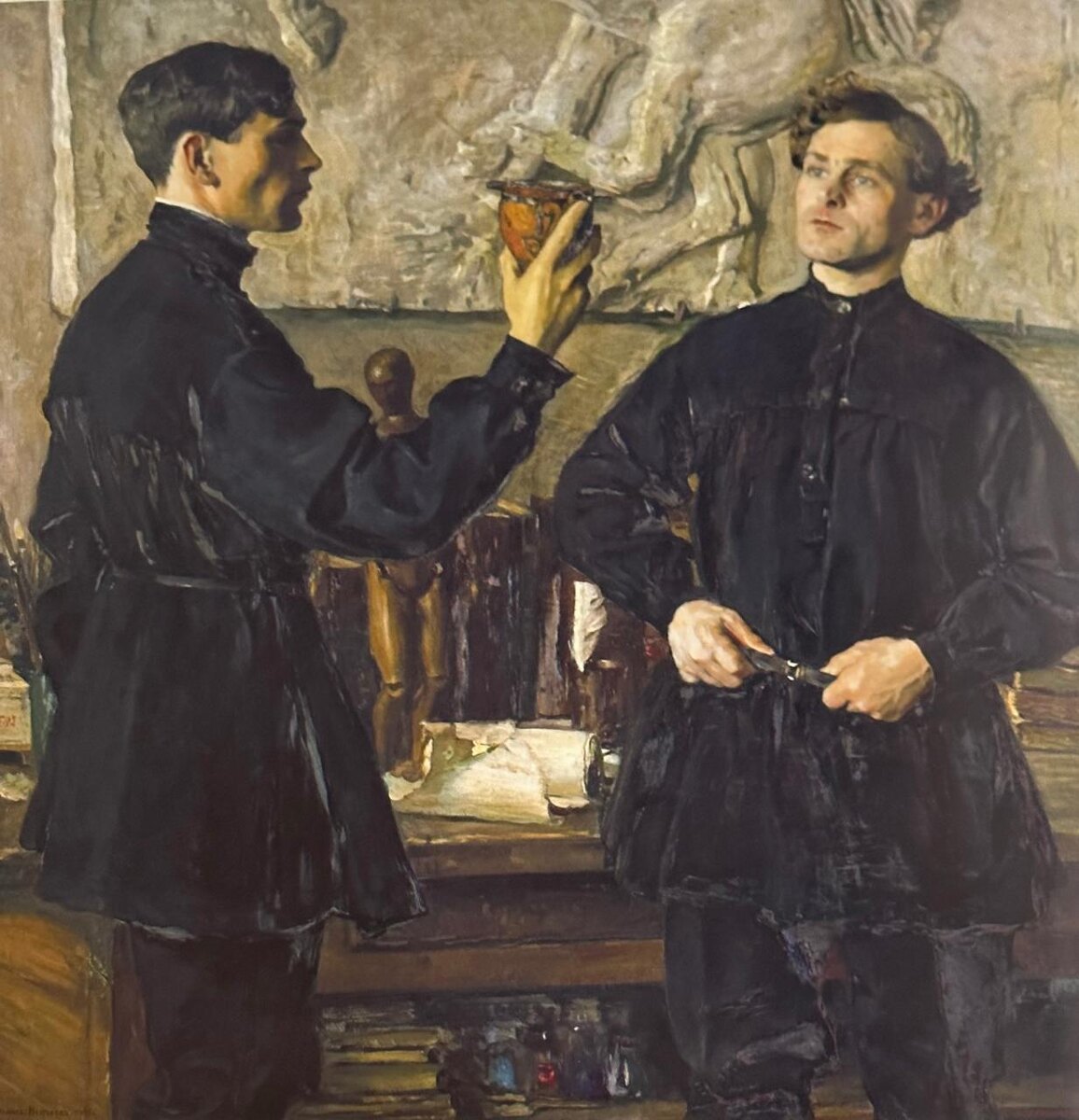 «Портрет Павла Дмитриевича и Александра Дмитриевича Кориных». 1930