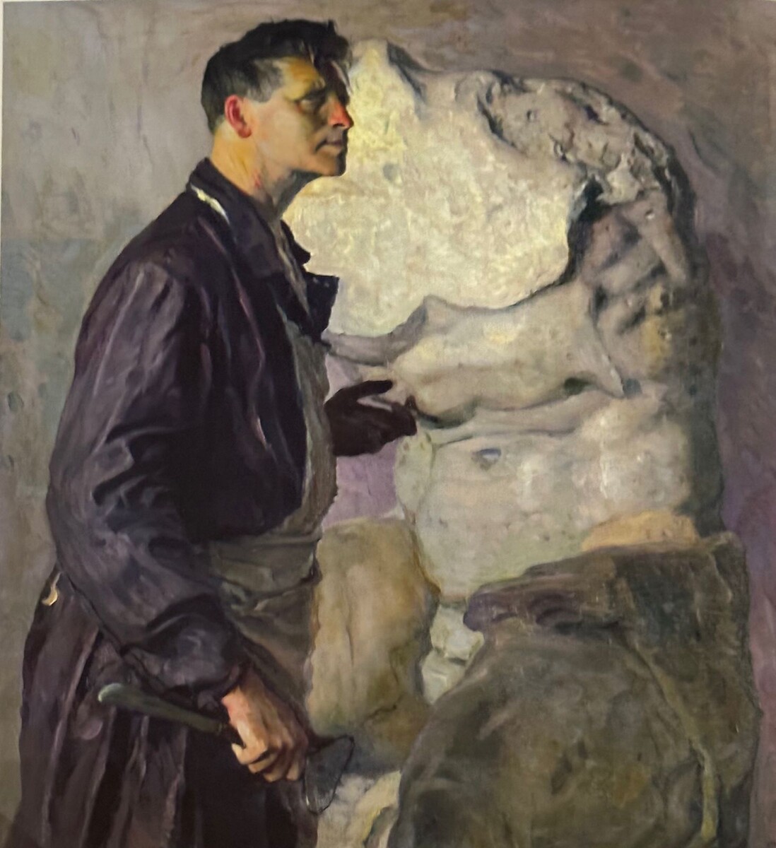 «Портрет Ивана Дмитриевича Шадра». 1934