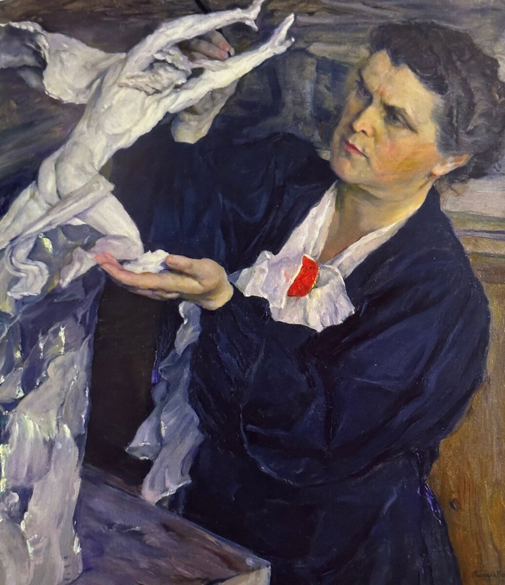 «Портрет Веры Игнатьевны Мухиной». 1940