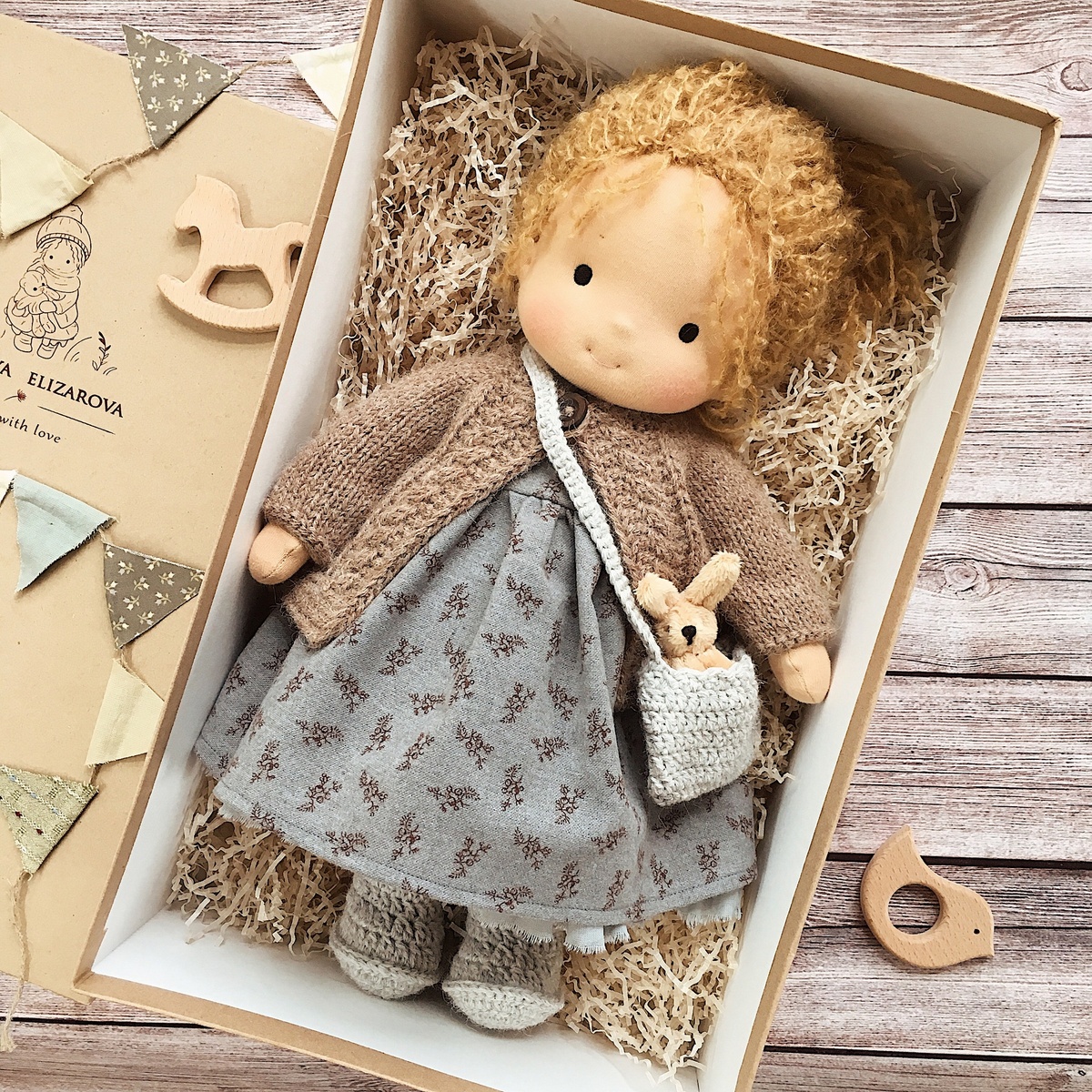 Фото из интернета. Кукла Евгении Елизаровой