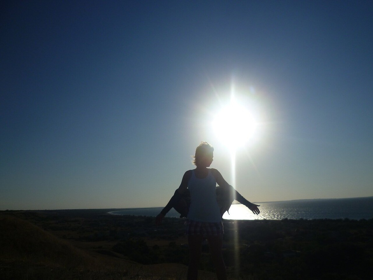 Лето, солнце, моря, пляж. Крым.