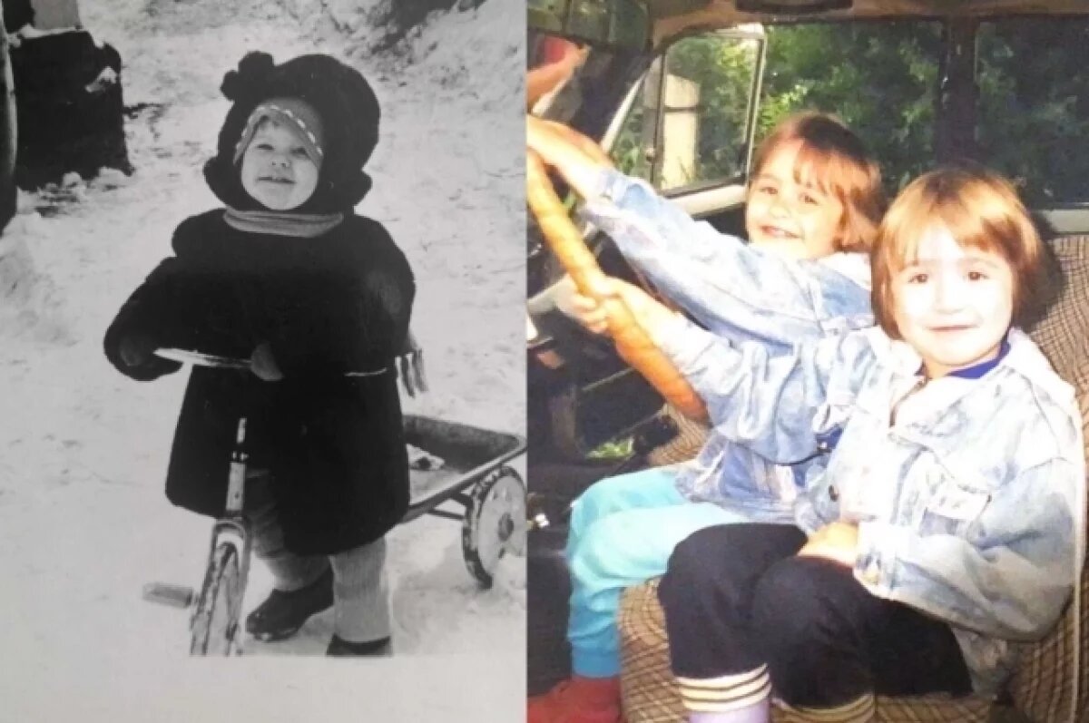    Новосибирцы поделились детскими фотографиями перед Днем защиты детей