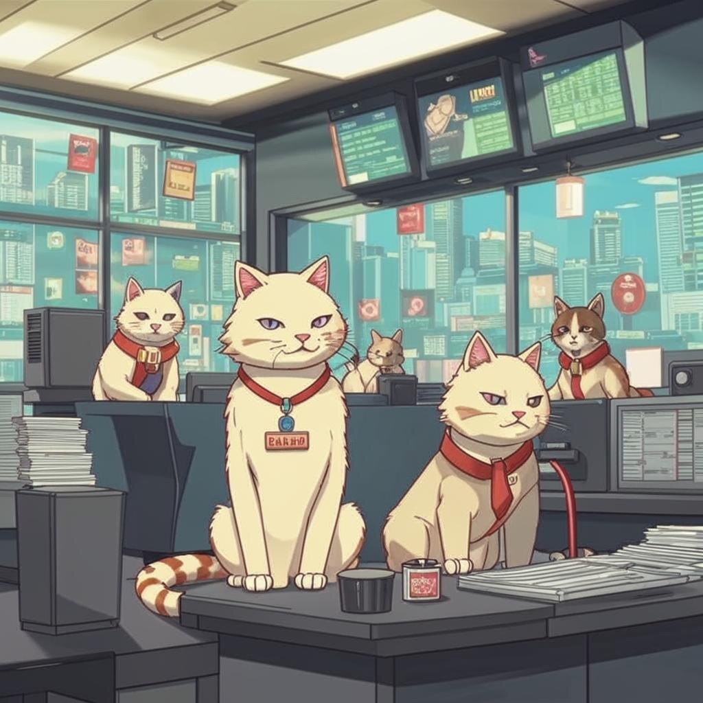 Финансовые коты Кандинского