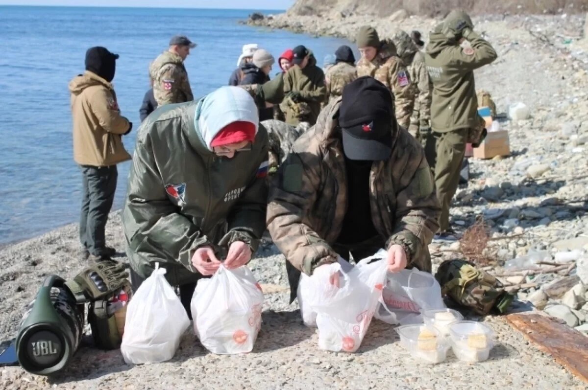    Занятия для волонтеров на базе центра подготовки.