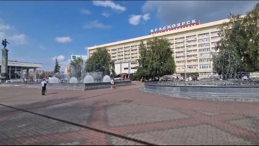     Музыкальные фонтаны вновь запустят в Красноярске 1 июня