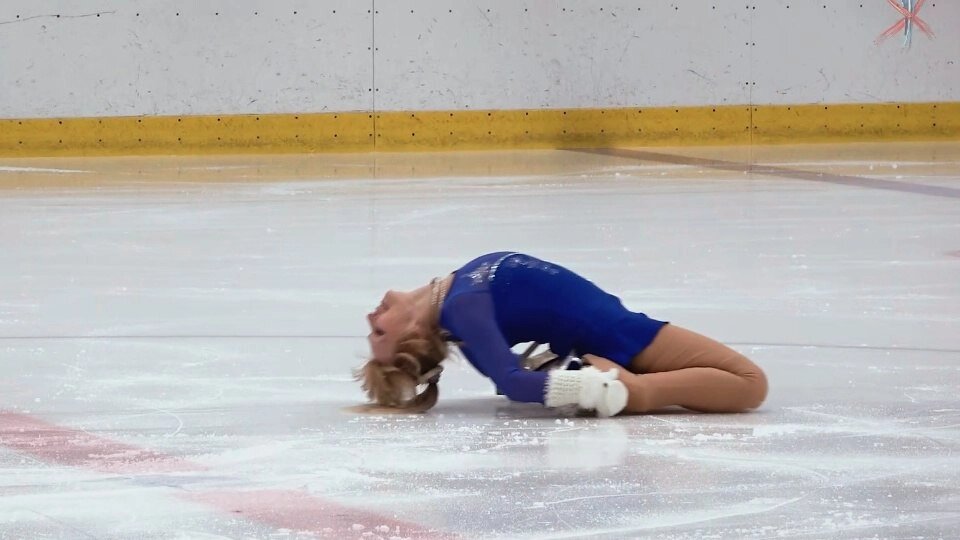    "Мне нравится чувствовать своё тело на льду". Фото: Из личного архивa