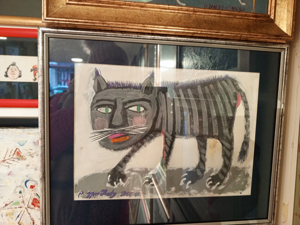 Невероятный грузинский кот