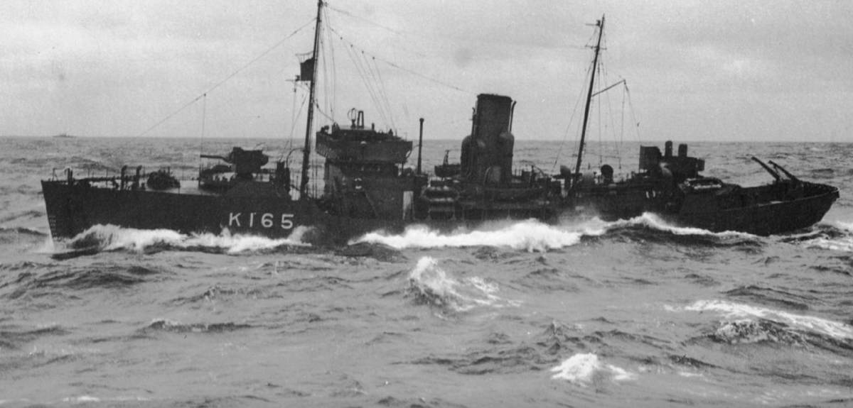 Корвет канадской постройки K165 “Battleford” (9.1940 / 15.4.1941 / 7.1941). Программа 1939-1940 годы