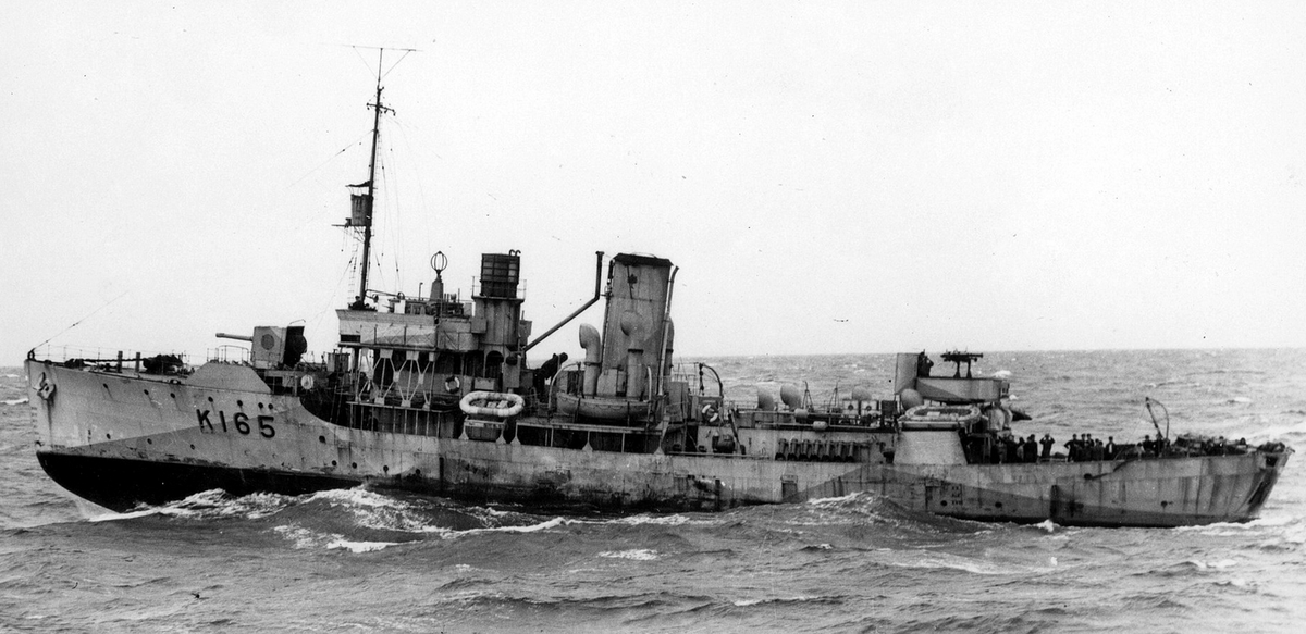 Тот самый "Баттлфорд" в октябре 1943 года