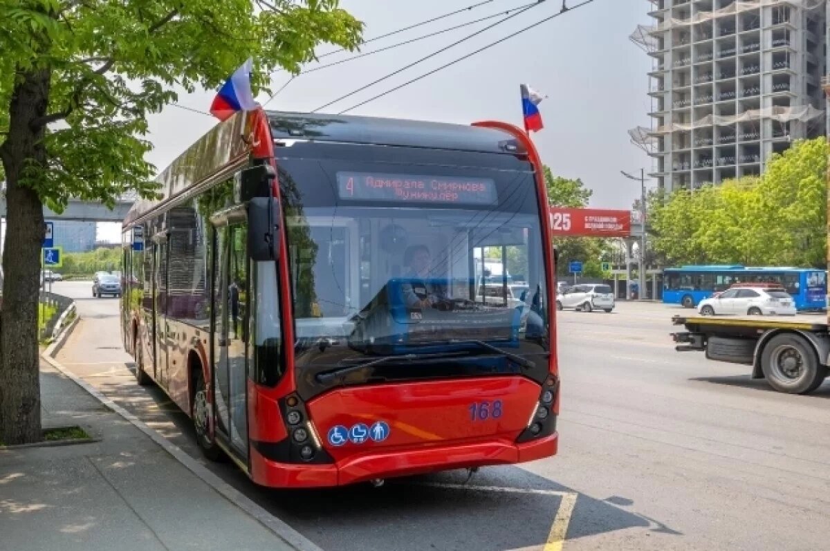    Через 16 лет во Владивостоке восстановили троллейбусный маршрут №4