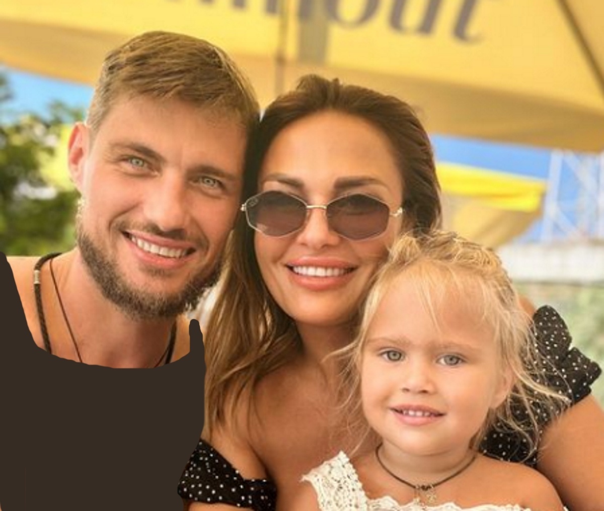 Задойнов с Ксюшей последней женой и дочкой