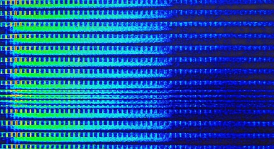    Спектрограмма "УВБ-76". Источник: t.me/uvb76logs