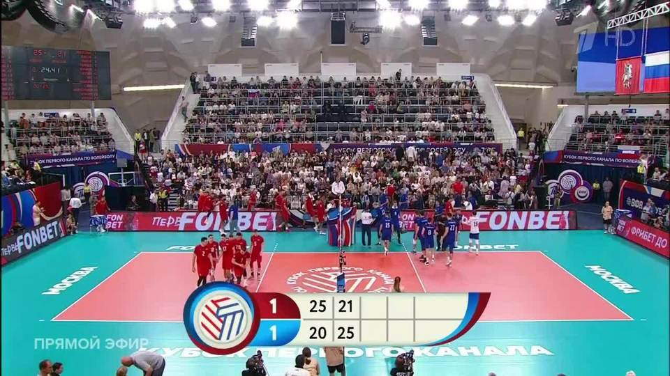 кубок первого канала 2024г команда Владимира Алекно против команды нынешнего тренера сборной Константина Брянского. 