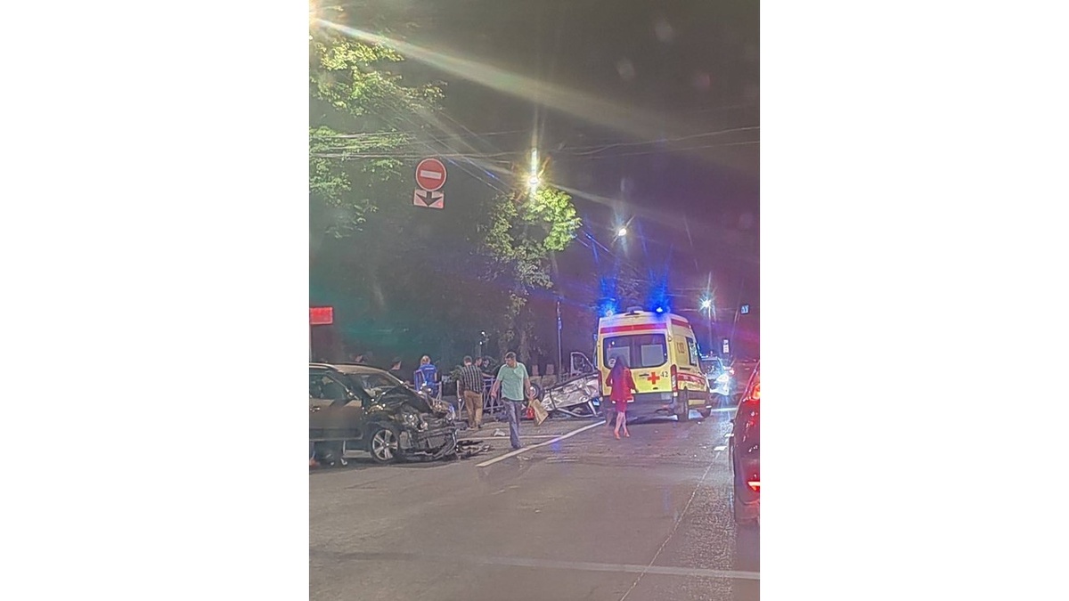    Страшная авария в Курске