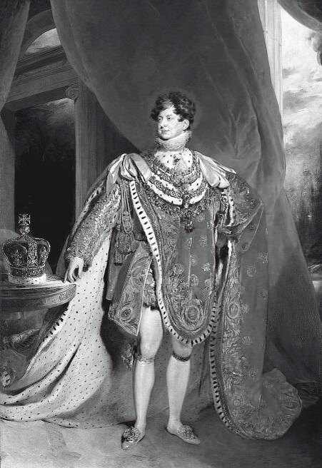 Томас Лоуренс. Большой парадный портрет короля Георга IV. 1821. Галерея Хью Лейна, Дублин