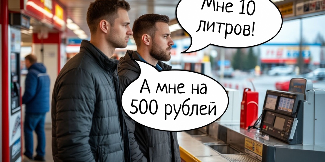 Задача, которая наконец поставит точку в споре автомобилистов: заправляться по объёму или по сумме