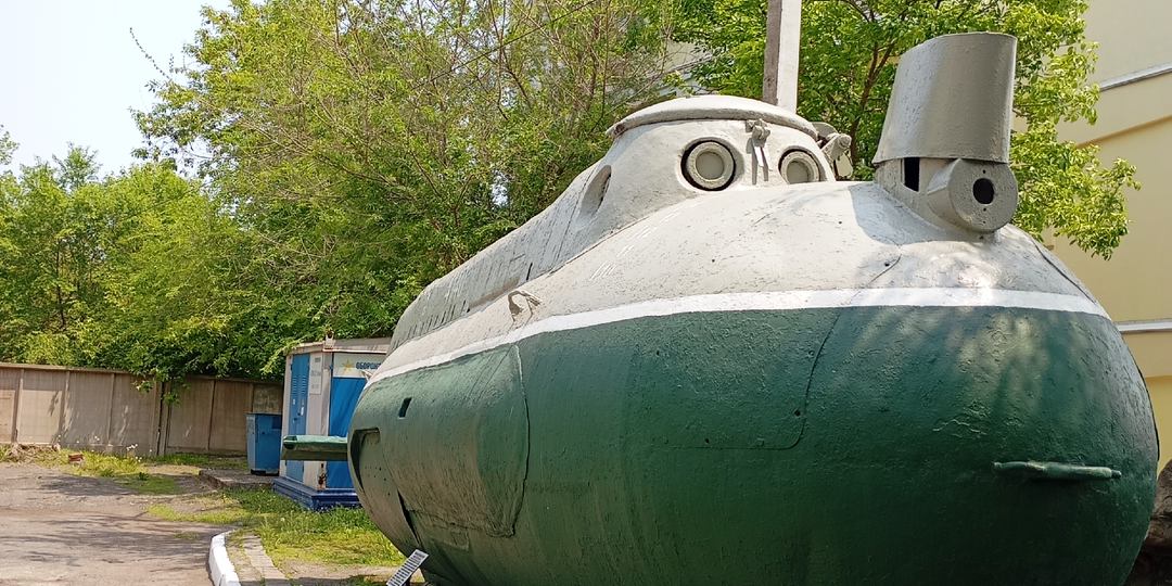 Музей ТОФ. Уличная экспозиция.