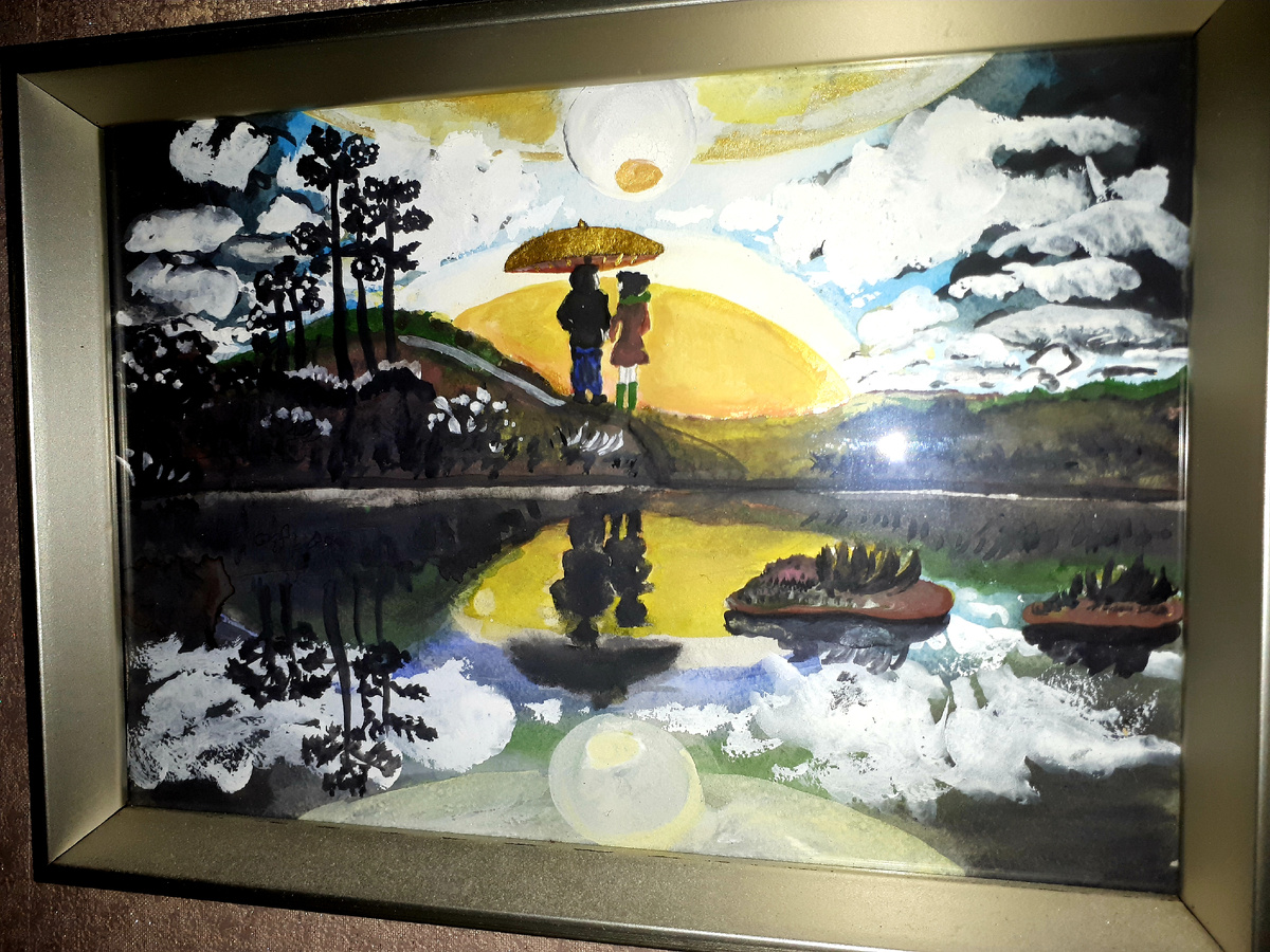 Картина автора статьи