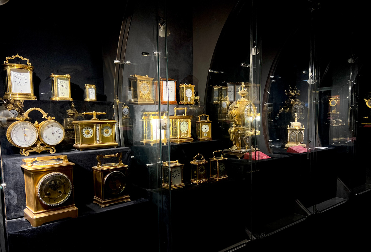 Экспозиция Музея Времени и Часов 