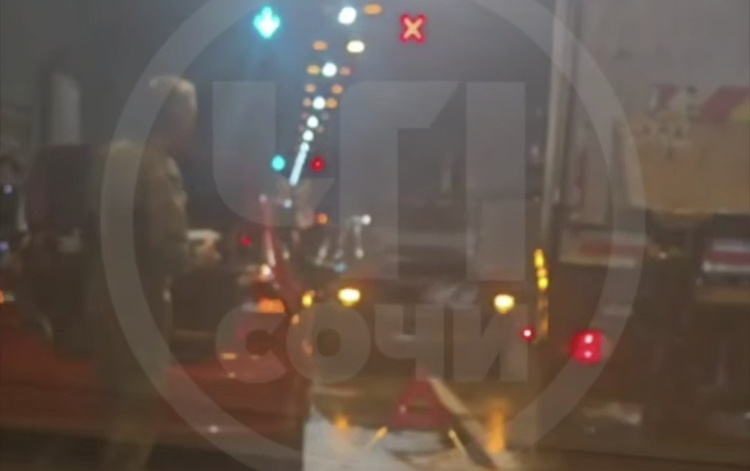    Фото: тг-канал «ЧП Сочи» (фрагмент из видео)