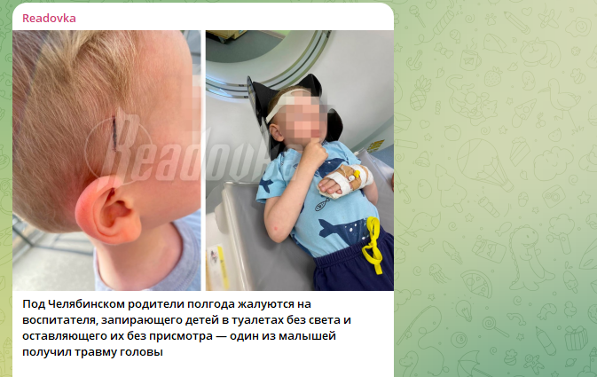    Скриншот: ТГ-канал "Readovka".