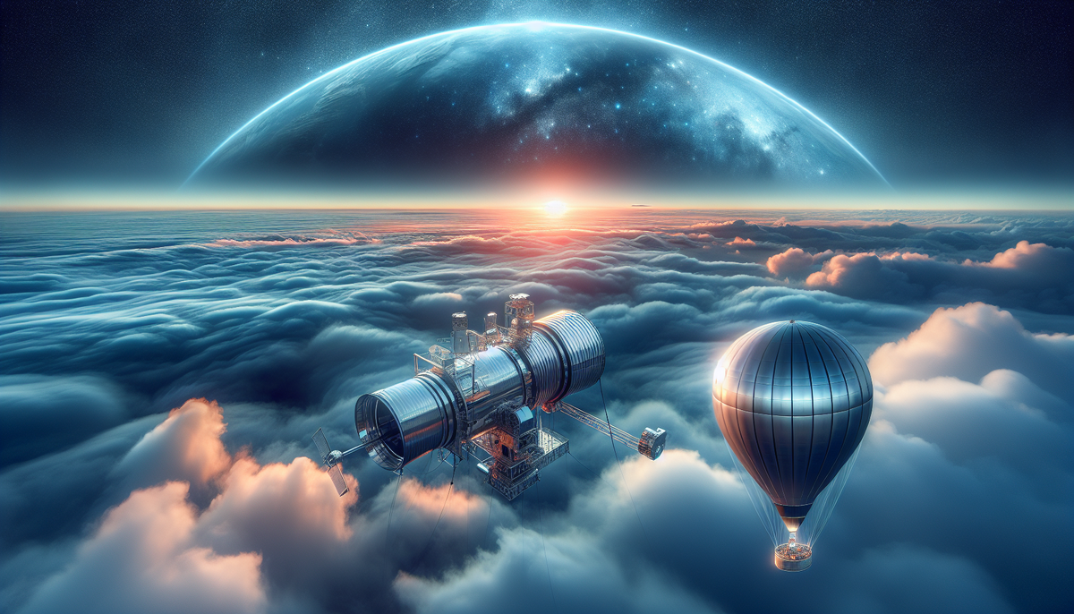    Высотная аэростатная обсерватория: телескопы на границе космоса Квантовый Космос