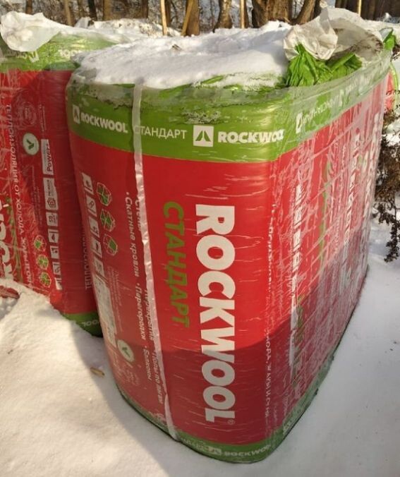 Очень часто минвату у нас хранят вот так