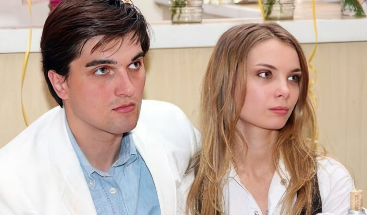 на фото Ольга Арнтгольц и Вахтанг Беридзе