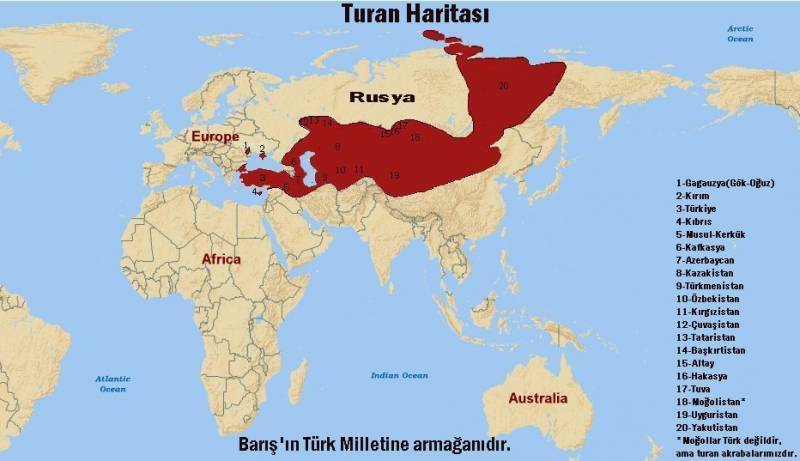 Великий Туран и демография