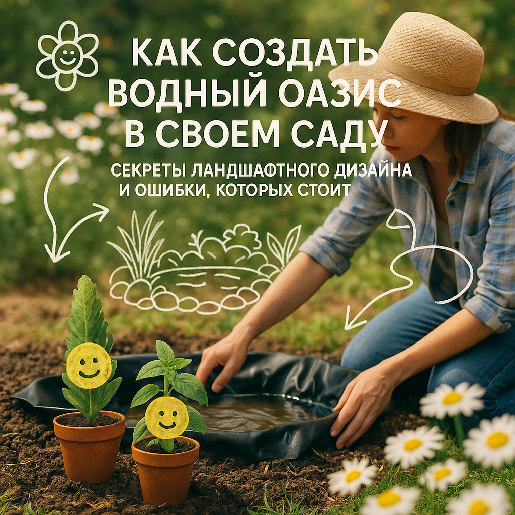    Как создать водный оазис в своем саду: секреты ландшафтного дизайна и ошибки, которых стоит избегать