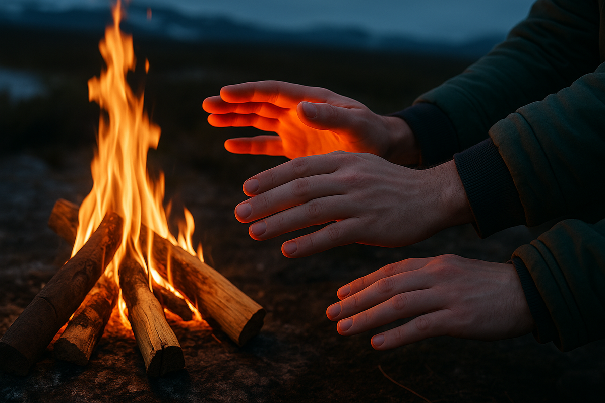 Каждая щепка — на вес тепла. А тепло тут на вес жизни.