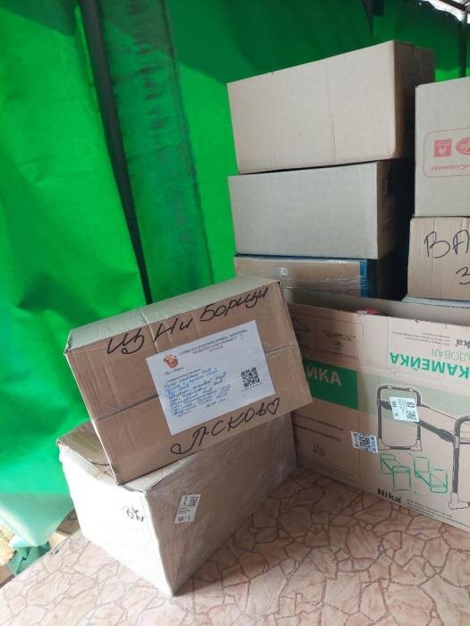 Очередную партию гумпомощи из Псковской области отправили на Белгородщину
Фото: предоставили белгородские волонтёры