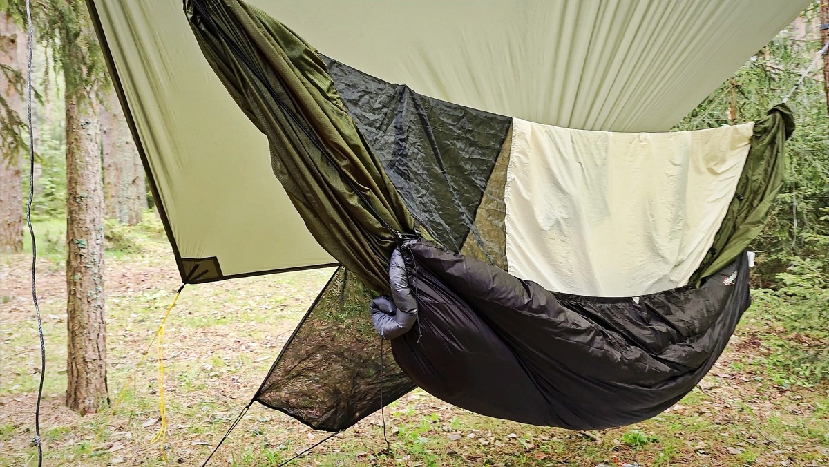 Гамак с андерквилтом