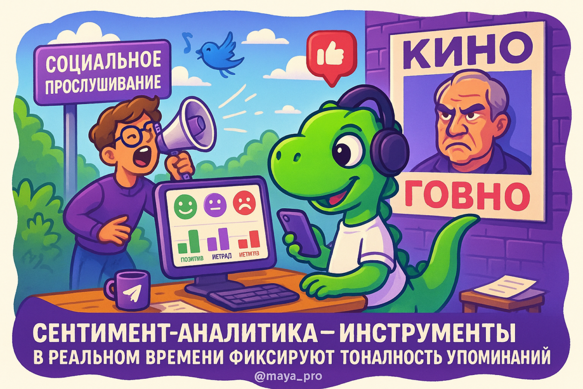   Социальное прослушивание и сентимент-анализ: как слежка за мнением пользователей может спасти ваш бизнес Артур Хорошев