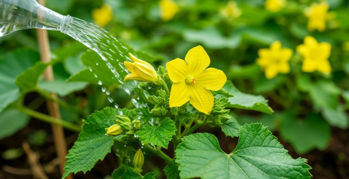 Первая подкормка была в мае