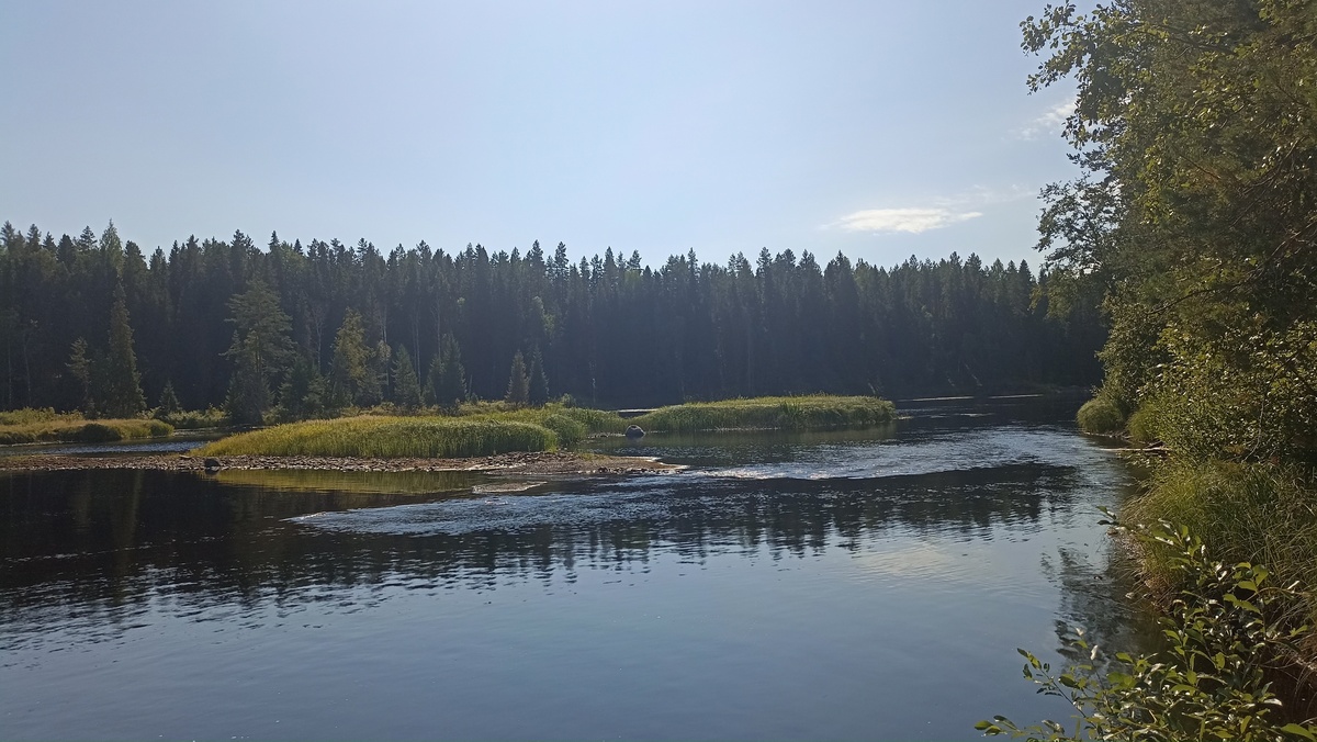 Река в Питкярантском районе