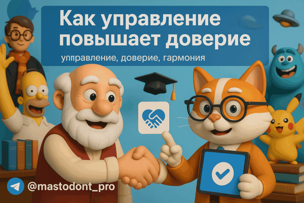    Создайте бизнес с душой: как доверие повышает прибыль и снижает стресс на 74% Andrey M.