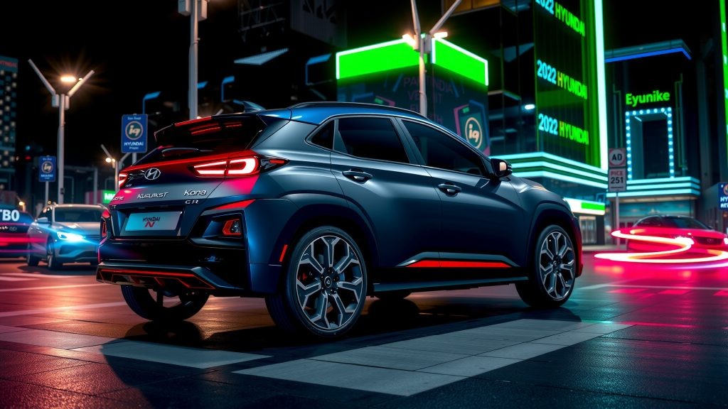    Hyundai Kona N 2025: каков спортивный электрокроссовер