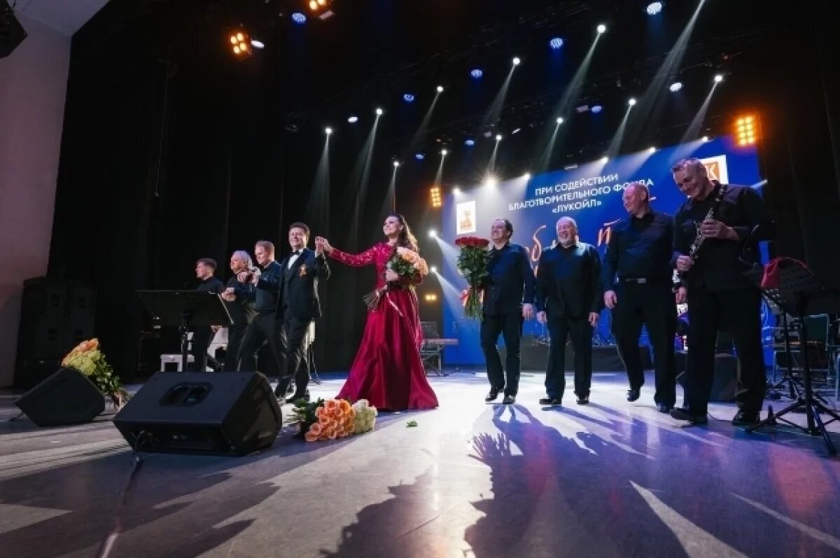    В Усинске прошёл благотворительный концерт со звёздами оперы