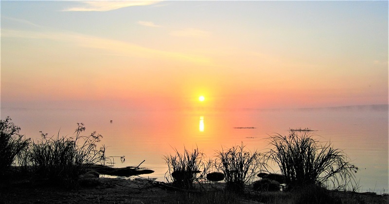 Леневское водохранилище. Утро. 2005 г. Фото предоставлено Андреем Пичугиным