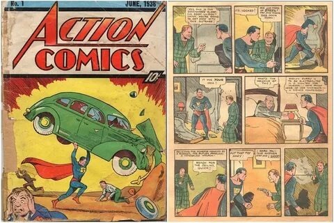 Первый номер комикса.