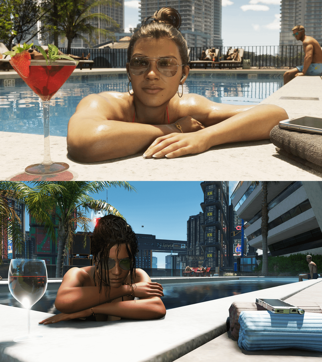    Умелец повторил скриншоты GTA VI в Cyberpunk 2077