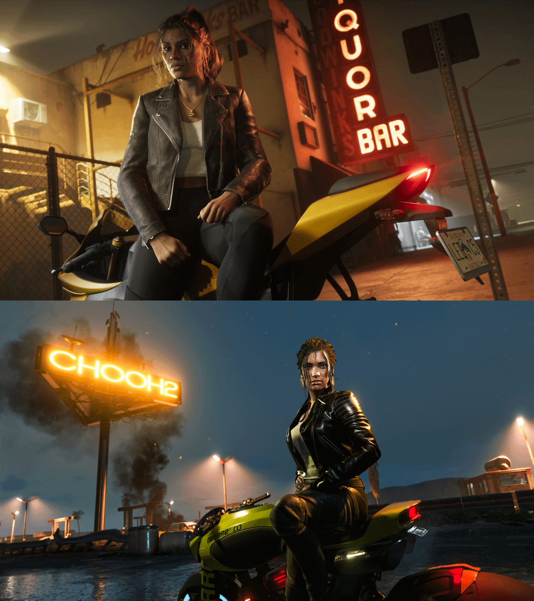    Умелец повторил скриншоты GTA VI в Cyberpunk 2077