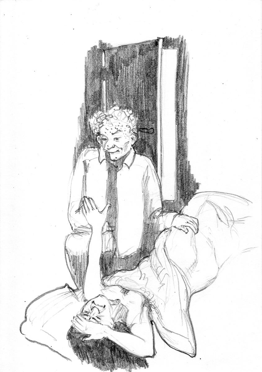 Мишка не верил своему счастью. Первая красавца теперь принадлежит ему.