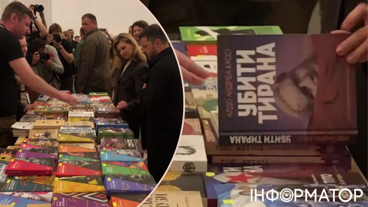   Могилизировавший, как минимум, пол миллиона украинцев, изучает книгу "Убить тирана". Фото: соцсети